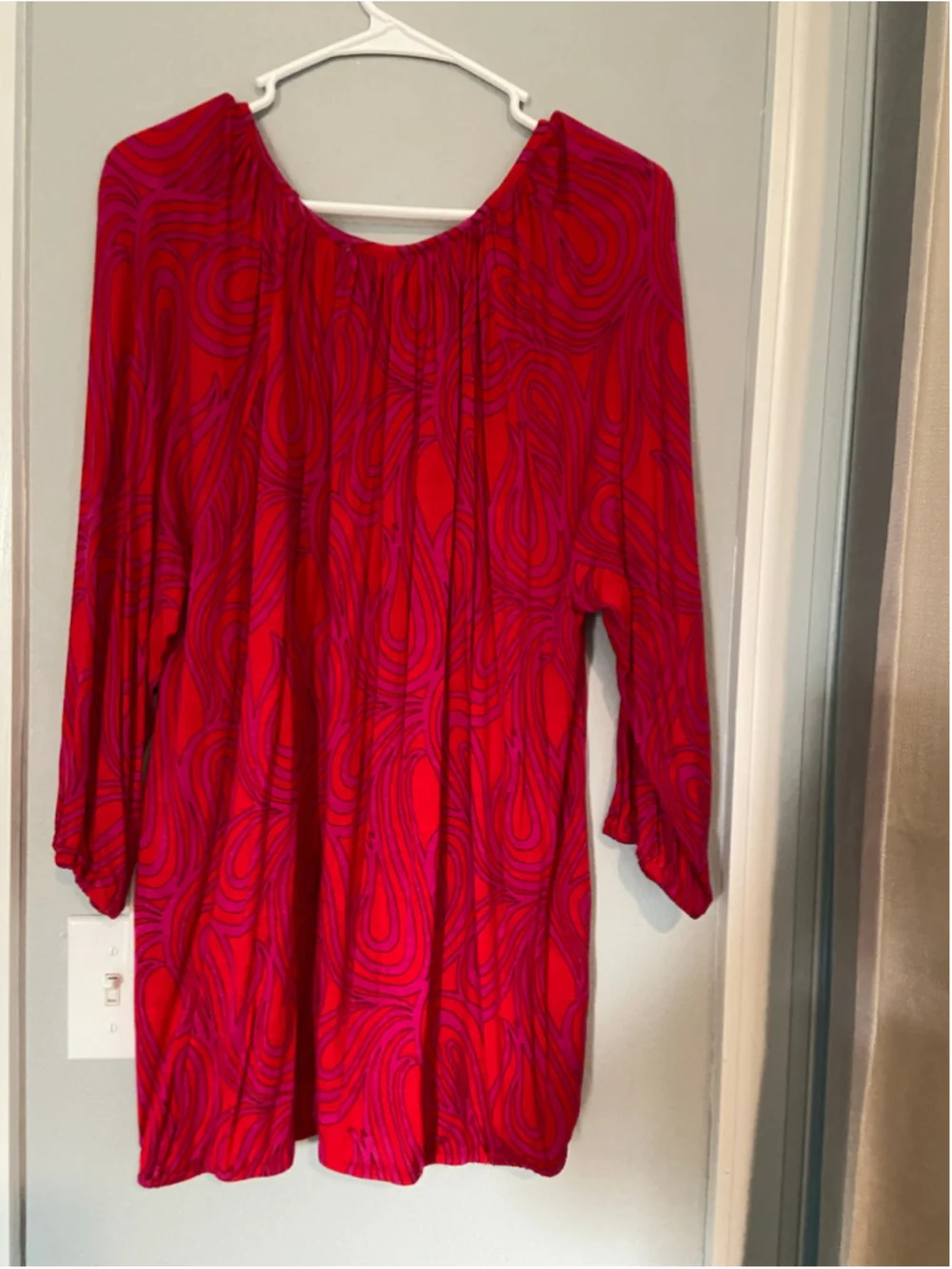 Pretty Michael Kors three-quarter sleeve top, size 1X